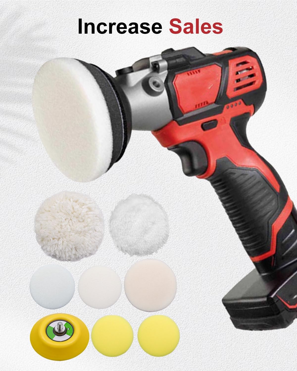 Polishing Pads Kit for Milwaukee M12 Spot Polisher Sander Accessory Replacement