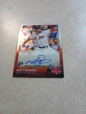 2015 Topps Chrome - Rookie Autographs Matt Barnes #AR-MB (AU, RC)
