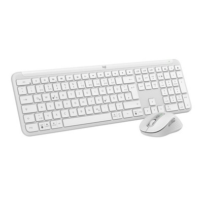 Logitech MK950 Signature Slim Wireless Tastatur, Offwhite #30725279