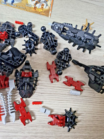 LEGO Bionicle Stronius 8984 Glatorian Legends 100% complete with canister ins...