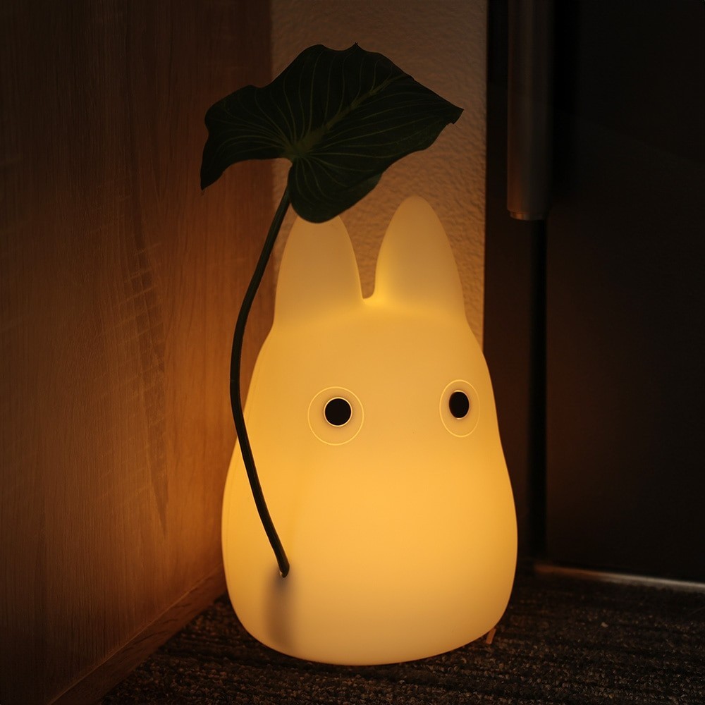 Lámpara de silicona suave Studio Ghibli My Neighbor Totoro pequeña Totoro