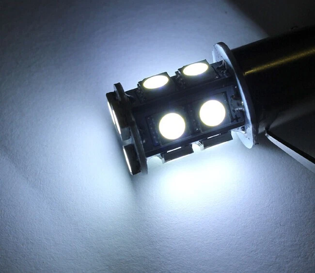 2 Stk Auto 24V 1156 BA15S 13 SMD LED Weiß Stand Brems Rücklicht KFZ - Bild 4 von 4