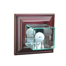  NEW Wall Mounted Golf Ball Glass Display Case PGA