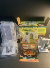 Veggetti Pro Table Top Spiral Vegetable Fruit Cutter Slicer Spiralizer NEW NIB