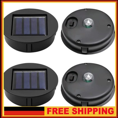 4pcs Solar Light Bulb Replacement Top Atmosphere Lamp for Outdoor Pathway Yard