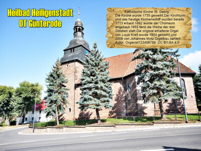 Heilbad Heiligenstadt OT Günterode Kath.Kirche St.Georg Thüringen 1519