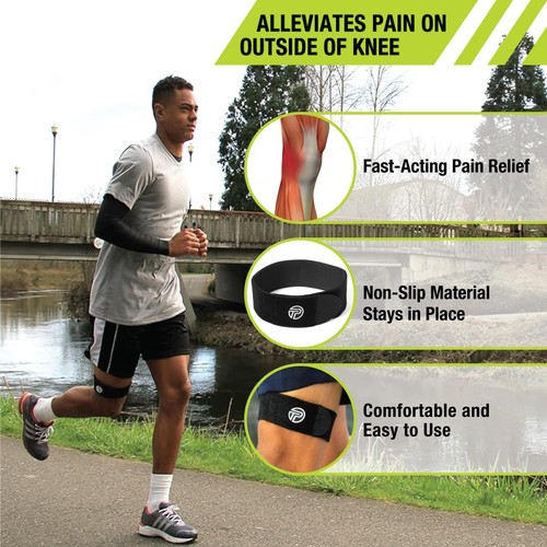 Pro Tec IT Banda Compresión Envoltura Soporte Ortopédico Pequeño Grande Negro - Imagen 3 de 5