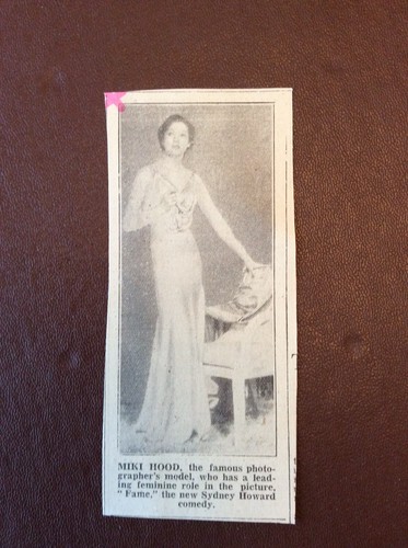 A2v Ephemera 1936 Swindon News Bild Miki Hood Modell