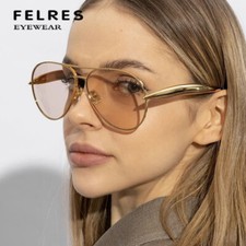 Metal Oval Personality Retro Sunglasses Women Fashion Outdoor Traveling Glasses