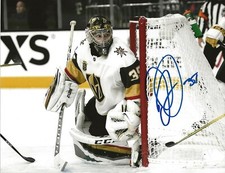 Oscar Dansk signed Las Vegas Golden Knights 8x10 photo autographed 2