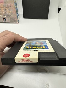 Trolls On Treasure Island (Nintendo NES) Complete CIB No Troll
