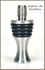 Stainless Steel Ruth Niles Bottle Stopper Kit Wood Lathe Woodturning 1 or 5 Pack