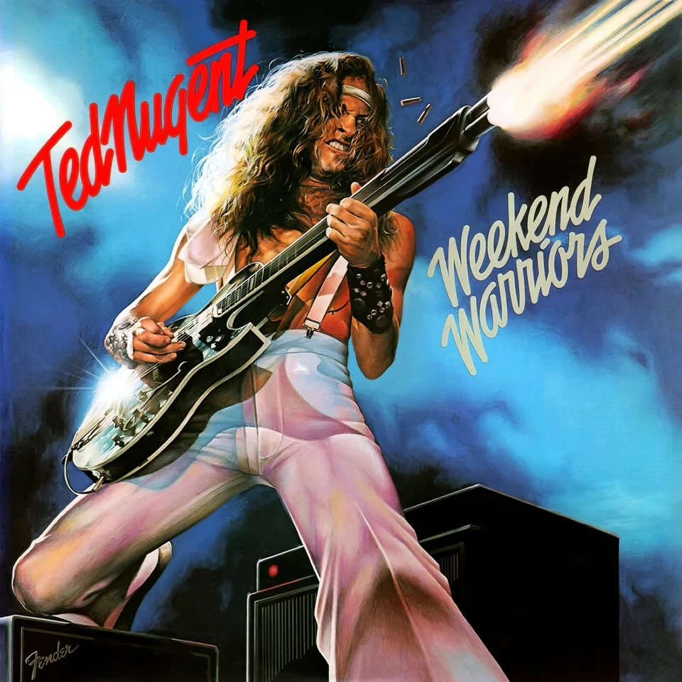 TED NUGENT Weekend Warriors BANNER 2x2 Ft Fabric Poster Tapestry Flag album art - Image 2 of 3