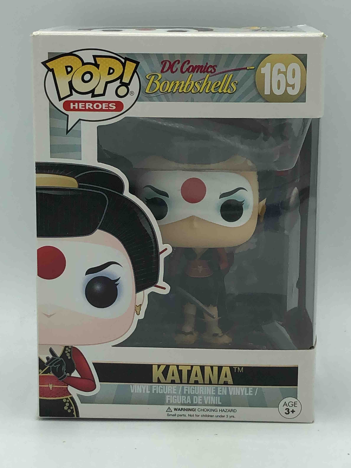 Sale Funko Pop! Heroes Dc Comics Dc Comics: Bombshells Katana #169 Damaged