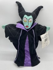 Vintage The Disney Store Sleeping Beauty Maleficent Bean Bag-Beanie Plush NWT