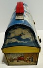 Vintage 1960 Home Town Airport Metal Dome Lunchbox & Thermos — photo 7