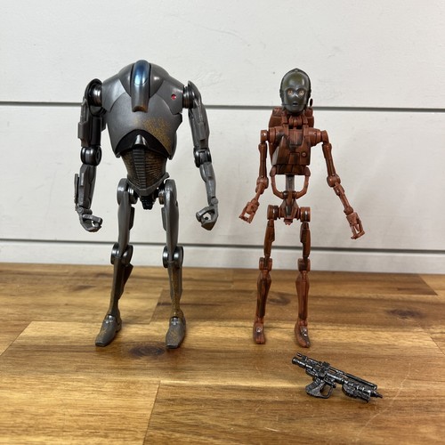 Action Figure STAR WARS The Black Series Super Battle Droid: 15 Cm, L'attacco Dei Cloni, Hasbro - 4