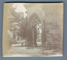 Germany, Rothenburg ob der Tauber vintage citrate print. Vintage Germany  