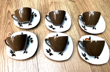 Vintage 1960s Midwinter Stylecraft Oranges & Lemons Coffee Set