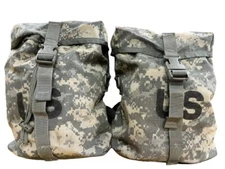 Lot Of 2 Sustainment Pouches for Army ACU Military Rucksack MOLLE EXCELLENT