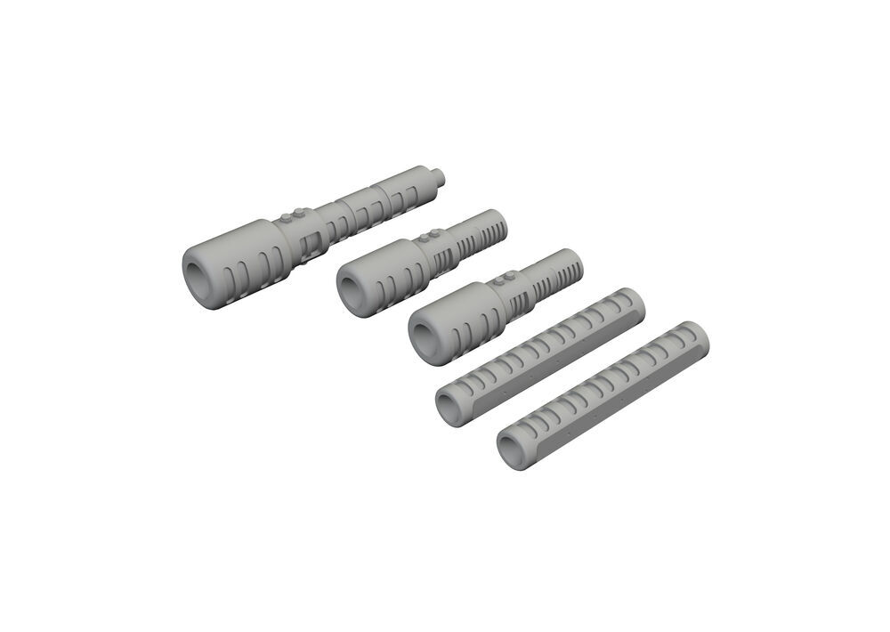Eduard Accessories 648591 - 1:48 MiG-19S Gun Muzzles For TRUMPETER - New