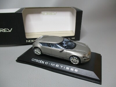 Norev 1/43 Citroën C-Métisse Grise 2009 – Miniature Collection TBE AS115