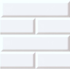 Modern Design 3D Bathroom Cladding 8mm Shower Wet Wall Panels Brick Stone Effect