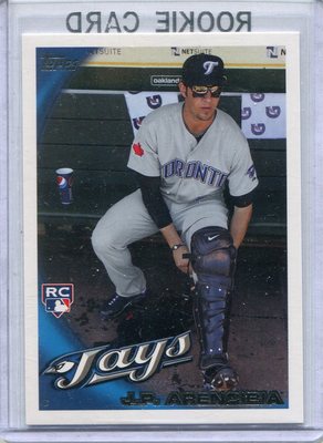 2010 Topps Traded  J R Arencibia ROOKIE Toronto Blue Jays MINT # US-181