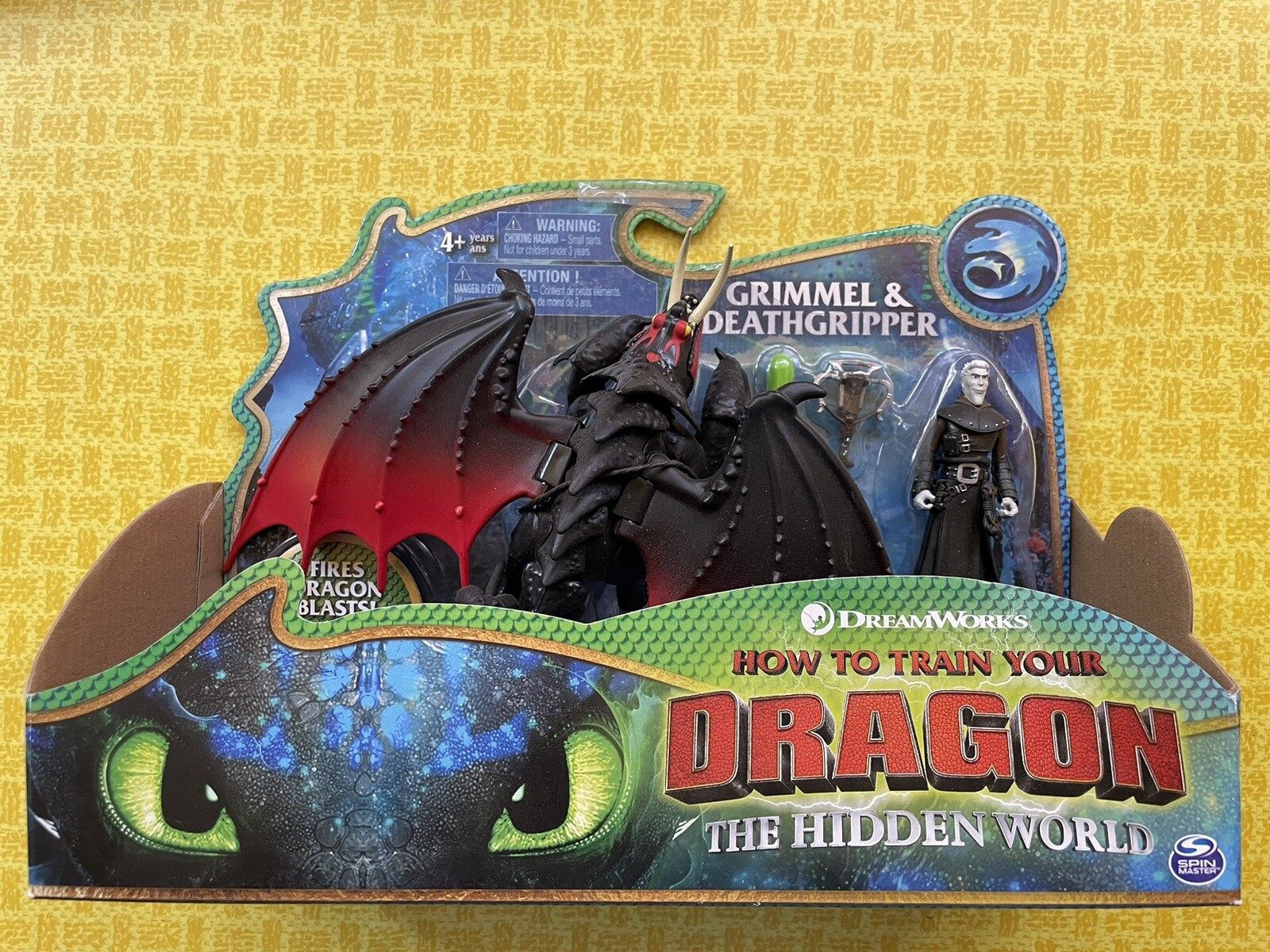 HOW TO TRAIN YOUR DRAGON HIDDEN WORLD 2PACK GRIMMEL & DEATHGRIPPER FIGURES eBay