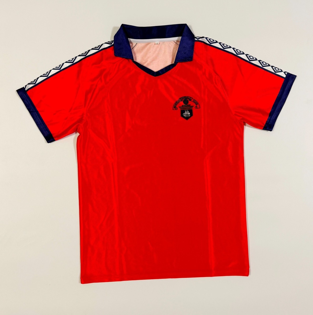 Maillot Foot Vintage Greenock Morton FC 1979/80 – Extérieur Rouge, Taille M
