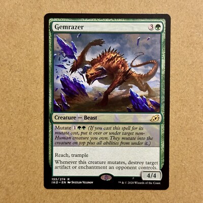 B3G3 ~ MTG ~ Gemrazer ~ IKO Ikoria: Lair of Behemoths ~ #155 ~ Rare ~ NM |  eBay