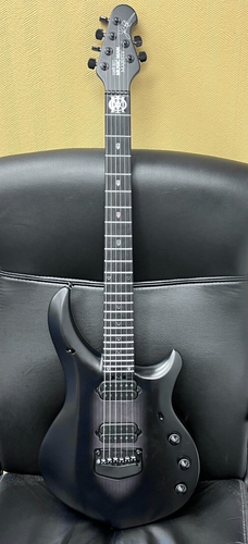 Ernie Ball Music Man John Petrucci Majesty 6 Electric Guitar Polar Noir