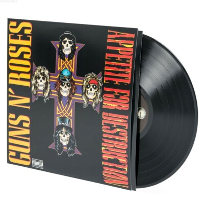 Guns N' Roses Appetite For Destruction 180g 1LP Vinyl 2015 Geffen