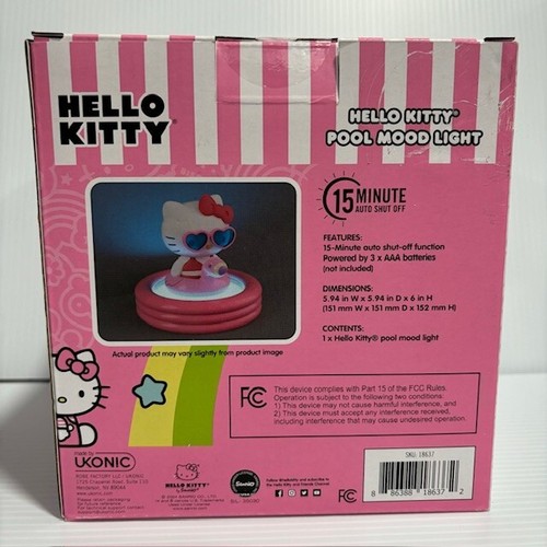 Hello Kitty Pool Mood Light Brand New in Box! - Picture 2 of 4
