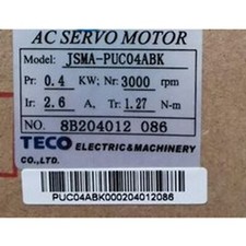 1PC New TECO JSMA-PUC04ABK AC SERVO MOTOR QW