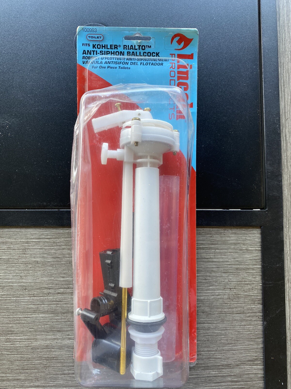 Lincoln 100993 760993 Kohler Rialto Style Anti Siphon Ballcock Free