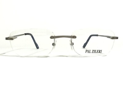 Pal Zileri PZ2044 C.70 Eyeglasses Frames Grey Square No Rim 54-19-145