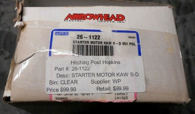 WPS Arrowhead PWC Starter Motor Kawasaki Polaris Sea-Doo SMU0023