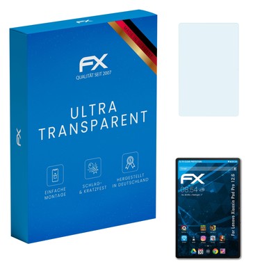 atFoliX 2x Displayschutzfolie für Lenovo Xiaoxin Pad Pro 12.6 Schutzfolie klar