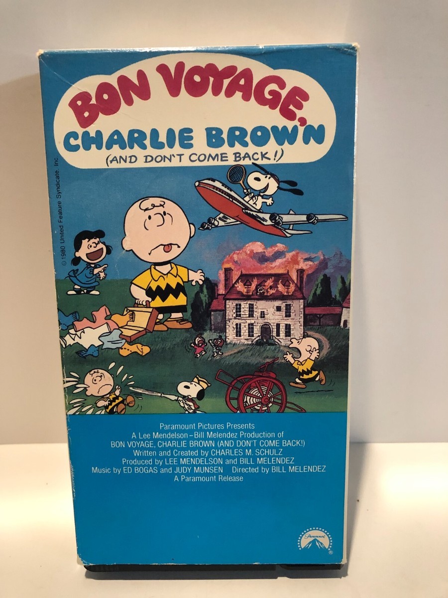 Bon Voyage, Charlie Brown (and Don't Come Back) VHS Paramount | eBay