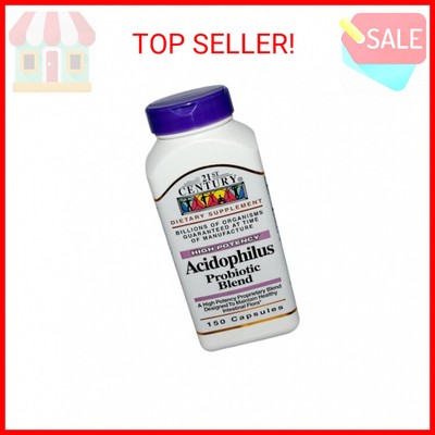 21St Century Acidophilus Probiotic Blend 150 Capsules