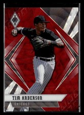 Tim Anderson #'d /199 - 2021 Panini Chronicles Phoenix Ruby Wave SP #12
