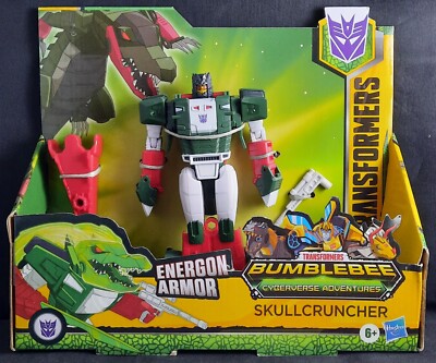 Hasbro Transformers Cyberverse Ultra Class Energon Armor  Skullcruncher MISB