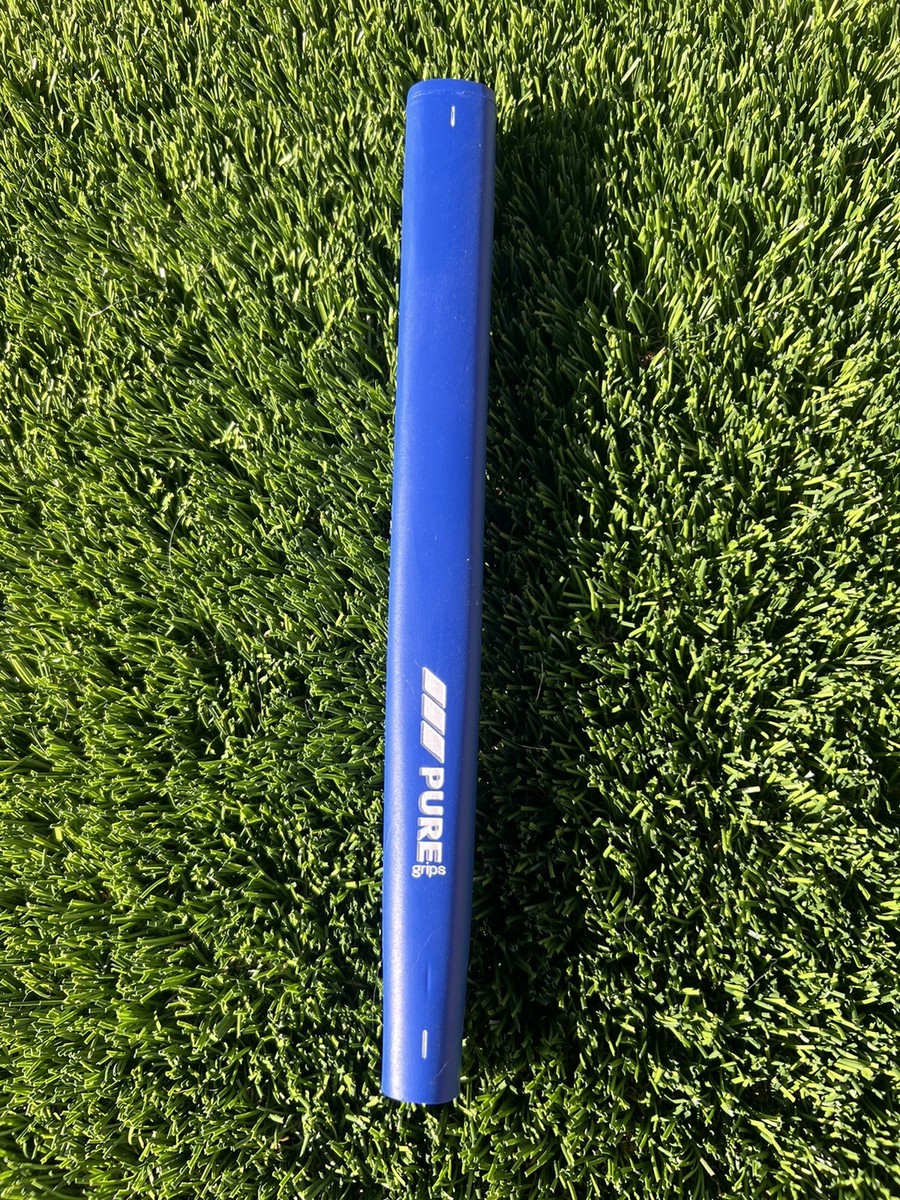 Poignée De Putter Pure Classic Midsize – Bleue, Caoutchouc, Neuve, Taille Standard