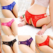 Sexy Womens Lace Panties Underwear Thongs Lingerie G-string Briefs Floral Gifts