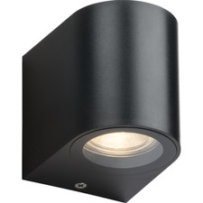 Outdoor Wall Light 5W GU10 IP65 Black Knightsbridge ALC1BK