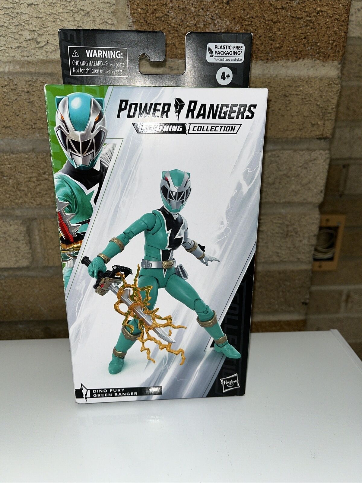 Power Rangers Lightning Collection 5.75” Dino Fury Green Ranger Hasbro NEW