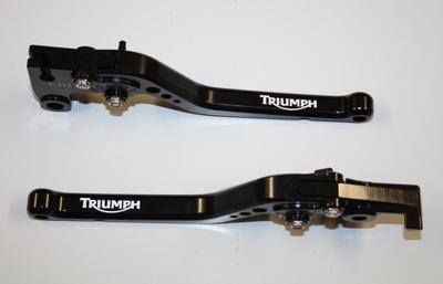 HEBEL BREMSE KUPPLUNG TRIUMPH TRIDENT 660 2022 2023 2024 2025 SCHWARZ LOGO