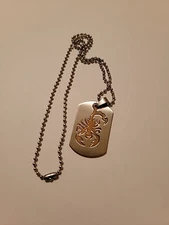 Scorpion Pendant Necklace