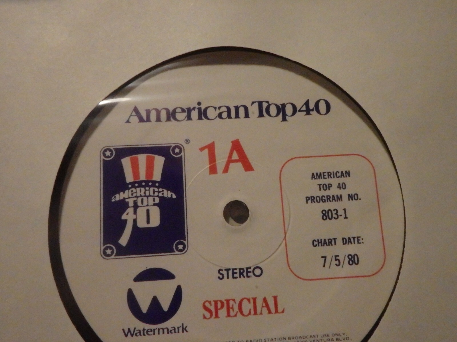 American Top 40 Special July 5, 1980. Top Hits of the '50's, '60's ...